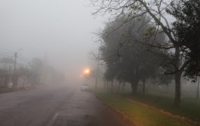 Misiones: Este día miércoles, densa neblina tener especial atención a la hora circular por las distintas rutas de la provincia