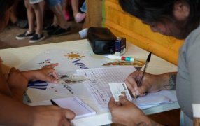 Apóstoles: Exitoso Operativo Vuelta a Clases en el Barrio Cantera del Municipio misionero de Apóstoles