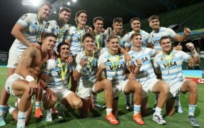Rugby: Los Pumas 7s vapulearon a Australia y se consagraron bicampeones en Perth