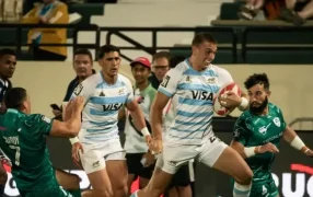 Rugby: Los Pumas 7s comenzaron la defensa del título y pasaron a cuartos en Dubai