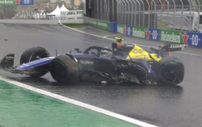 Franco Colapinto no pudo completar su sexta carrera de Fórmula 1: El argentino sufrió un fuerte golpe con el Williams en el lluvioso Gran Premio de San Pablo, en donde abandonó tras 31 vueltas en Interlagos