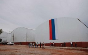 Misiones: Inauguraron en el Polo Industrial Yerbatero de Comandante Andresito, el molino mas grande del país