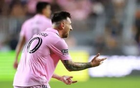 Goleada de Inter Miami: "Spiderman", el nuevo festejo de Lionel Messi en La Leagues Cup