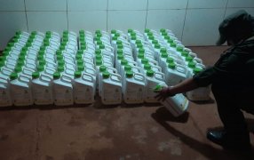 Misiones: Gendarmería Nacional secuestró una gran cantidad de bidones, contenían sustancia herbicida