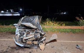Misiones: Triple colisión sobre la Ruta Nacional N° 14 en San Vicente dejó una víctima fatal