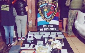 La Policía de Misiones desarticuló otros puntos de venta de droga, incautó más de siete millones de pesos y detuvo a dos personas
