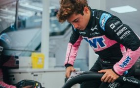 Franco Colapinto aceleró el Alpine en Barcelona