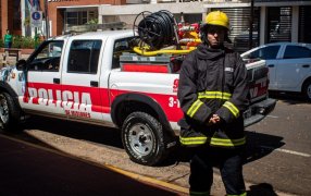 La Policía de Misiones sumó un nuevo móvil para intervenciones rápidas en combate contra incendios