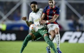 Copa Libertadores: San Lorenzo de Almagro no lo supo liquidar y empató con Palmeiras