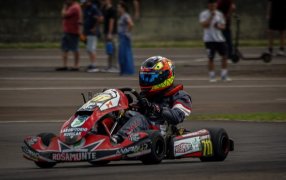 Misionero de Karting en Pista: El apostoleño Uriel Husulak alcanzó un nuevo podio en el Coronación de Kart en la ciudad de Oberá