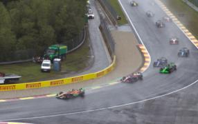 Fórmula 2: En una carrera con poca visibilidad, Franco Colapinto finalizó octavo en la Sprint Race del sábado que se suspendió en Bélgica