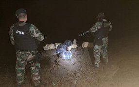 Misiones: Prefectura Naval Argentina secuestró más de 130 kilos de marihuana