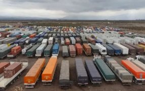 Comercio internacional: Paso Cristo Redentor, otra vez, hay casi nueve mil camiones varados