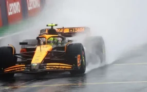 Gran Premio de Brasil de Fórmula 1: Con cinco choques, Lando Norris hizo la pole en clasificación y Franco Colapinto largaría 18°