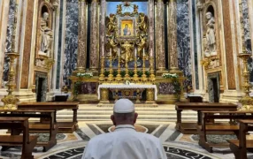 El Papa Francisco llega a Roma y agradece a la Virgen María por su viaje a Luxemburgo y Bélgica
