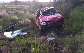 Apóstoles: Conducía con 2,91 de alcohol en sangre, volcó y terminó detenido