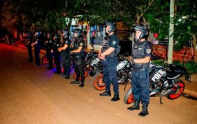 Patrullas motorizadas en la ciudad de Posadas, piezas clave en la seguridad de los barrios