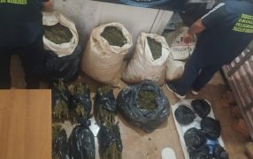 Allanamiento en la ciudad de Posadas: Secuestraron casi 60 kilos de marihuana en un inquilinato