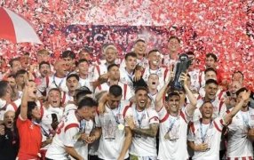 Estudiantes La Plata se consagró campeón de la Copa Argentina, al vencer a 1 a 0 a Defensa y Justicia