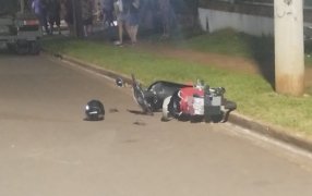 Motociclista de 27 años falleció en el conurbano de la ciudad misionera de Posadas
