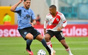 River Plate le ganó sobre la hora a Belgrano de Córdoba y es semifinalista de la Copa Liga Profesional de Fútbol