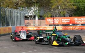 El argentino Agustín Canapino finalizó 18° en la IndyCar de San Petersburgo