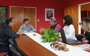 Reunión para avanzar con el Programa Mate en la Escuela