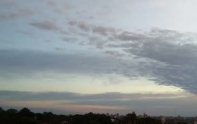 Lunes en Misiones: Inicio de semana con tiempo inestable y calor, el cielo estaría parcialmente nublado en el sur y en el centro y norte provincial se producirían lluvias desde la mañana hasta la tarde