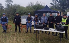 Búsqueda de Loan en Corrientes: la Policía de Misiones rastrea la zona con drones y canes