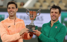 Tenis: La pareja argentina-española de Horacio Zeballos y Marcel Granollers son campeones del Roland Garros
