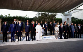 La intimidad del evento del G7 donde Javier Milei saludó al papa Francisco, a Joe Biden y habló de inteligencia artificial