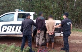 Misiones: Tras el rápido accionar policial se logró la detención de dos individuos que intentaban faenar animales vacunos en un lote de San José