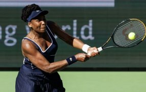 Tenis: Venus Williams volvió a jugar en Indian Wells a los 43 años y estableció un nuevo récord