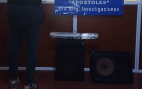 Apóstoles: Investigadores lograron recuperar elementos sustraídos de la Escuela en el Barrio Néstor C. Kirchner, fue demorado un menor por el hecho