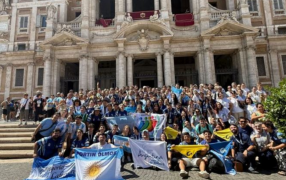 Jóvenes de toda la Argentina celebraron el Jubileo 2025 en Roma