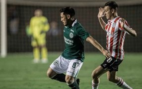 Estudiantes de la Plata le ganó Goiás en Brasil y está en cuartos de final de la Copa Sudamericana