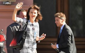 Visita oficial: La Canciller Diana Mondino se reunió en Francia con el Consejero Diplomático del Presidente Macron