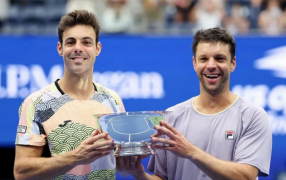 Tenis: Zeballos y Granollers levantaron tres matchpoints en contra y se consagraron campeones del US Open