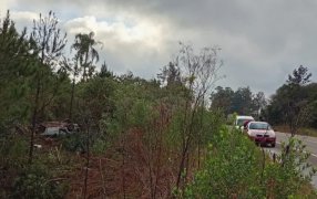 Siniestro vial sobre la Ruta Nacional N° 14 en el Municipio misionero de Salto Encantado, un joven de 22 años lesionado y las autoridades policiales se encuentran investigando las circunstancias del hecho
