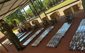 Gendarmería Nacional secuestró más de 24 mil paquetes de cigarrillos en Misiones: Se trataron de tres operaciones en el norte de la provincia
