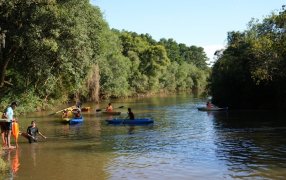 Apóstoles: Finalizaron las clases gratuitas de Kayakismo en el Arroyo Chimiray