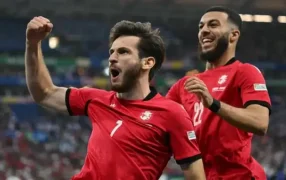 Georgia dio el batacazo ante Portugal y se metió en octavos de la Eurocopa 2024