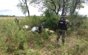 Prefectura Naval Argentina secuestra más de cien kilos de marihuana en Misiones