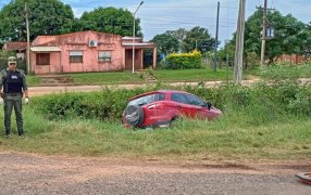 Corrientes: Dos vehículos con pedido de secuestro fueron recuperados por Gendarmería Nacional en las localidades de; Alvear y Santo Tomé, uno de ellos terminó siniestrado, en tanto el otro había evadido un control