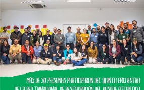 Quinto encuentro de la Red Trinacional de Restauración del Bosque Atlántico