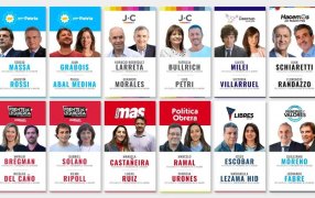 Elecciones 2023: Una por una, todas las listas para Presidente