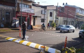 Apóstoles: El Departamento de Tránsito del Municipio continúa implementando el plan de señalización vial para garantizar la seguridad de todos los ciudadanos