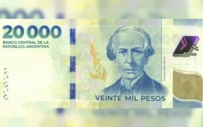 Tiene la imagen de Alberdi: El Banco Central de la República Argentina ya puso en circulación el billete de 20.000 pesos