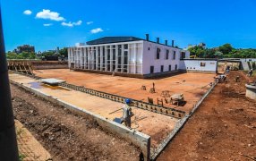 Con el parquizado, finalizó la primera etapa de la puesta en valor de la Usina Sulzer