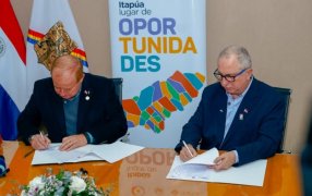 Misiones e Itapúa firmaron un convenio para trabajar en conjunto por el desarrollo de ambos Estados